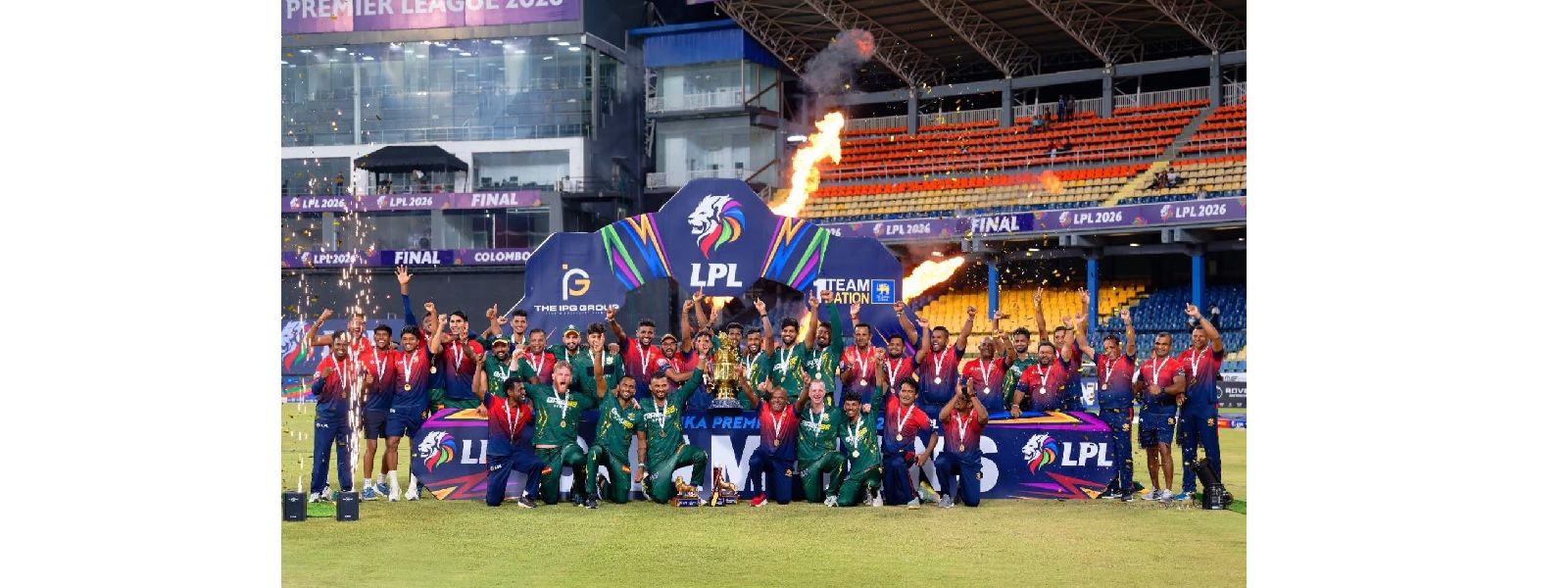 LPL ශූරතාව Galle Gallants කණ්ඩායමට